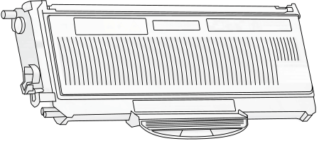 Toner Brother TN-2120 pro laserové tiskárny Brother. Barva:černá