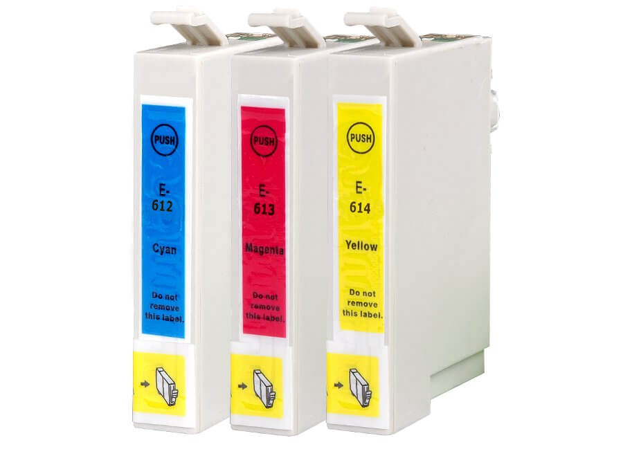 Epson T0612 T0613 T0614 multipack kompatibilní inkoustová cartridge pro inkoustové tiskárny Epson