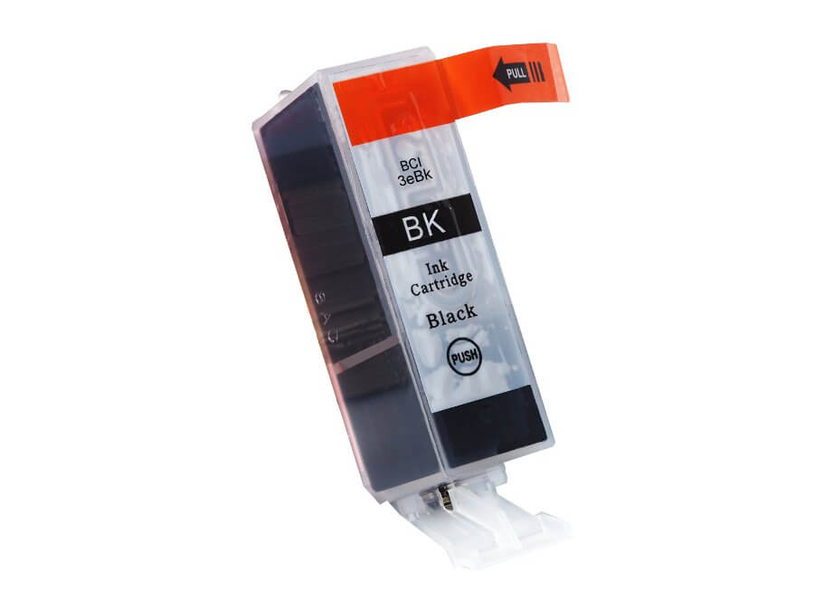 Kompatibilní inkoustová cartridge Canon BCI-3eBk pro inkoustové tiskárny Canon