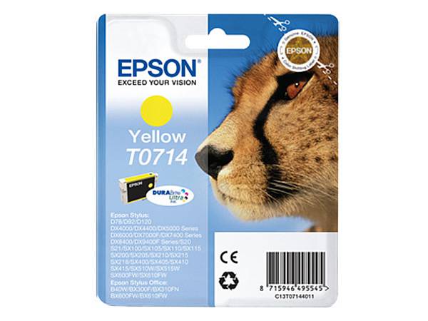 Originální inkoustová cartridge Epson T0714 pro inkoustové tiskárny Epson